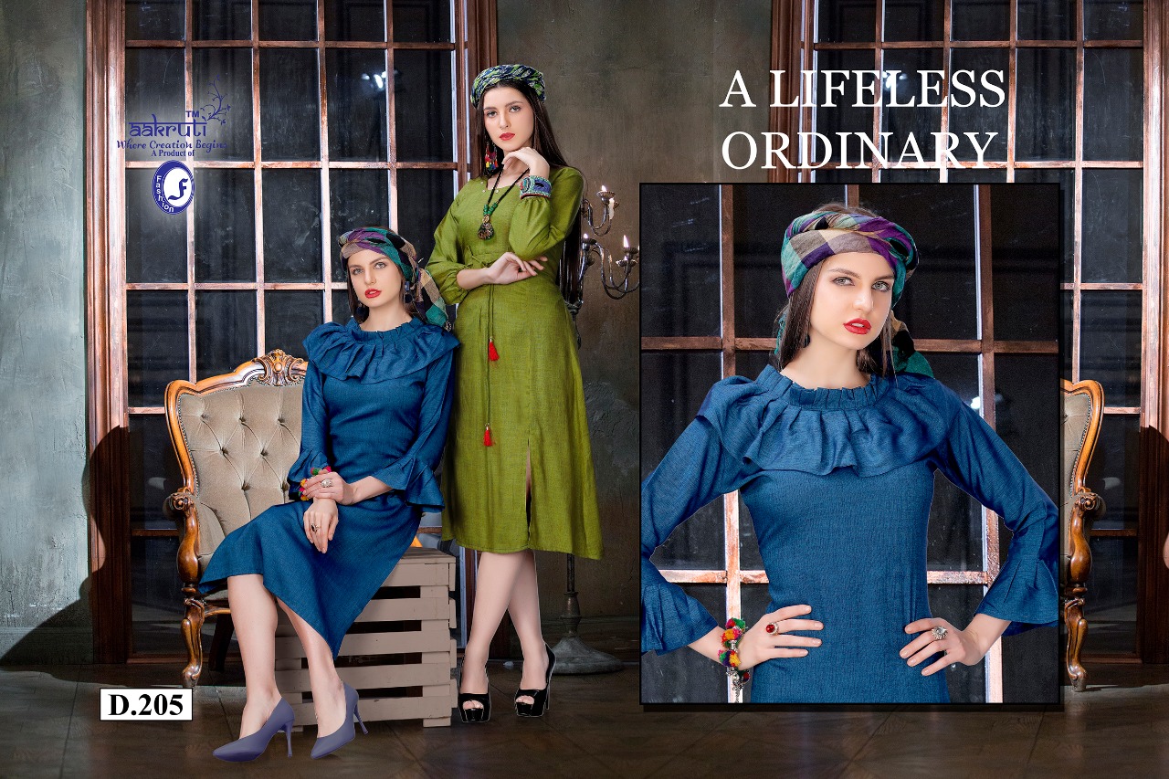 Celebration By Aakruti 201 To 208 Series Stylish Fancy Beautiful Colorful Casual Wear & Ethnic Wear Two Tone Rayon Kurtis At Wholesale Price