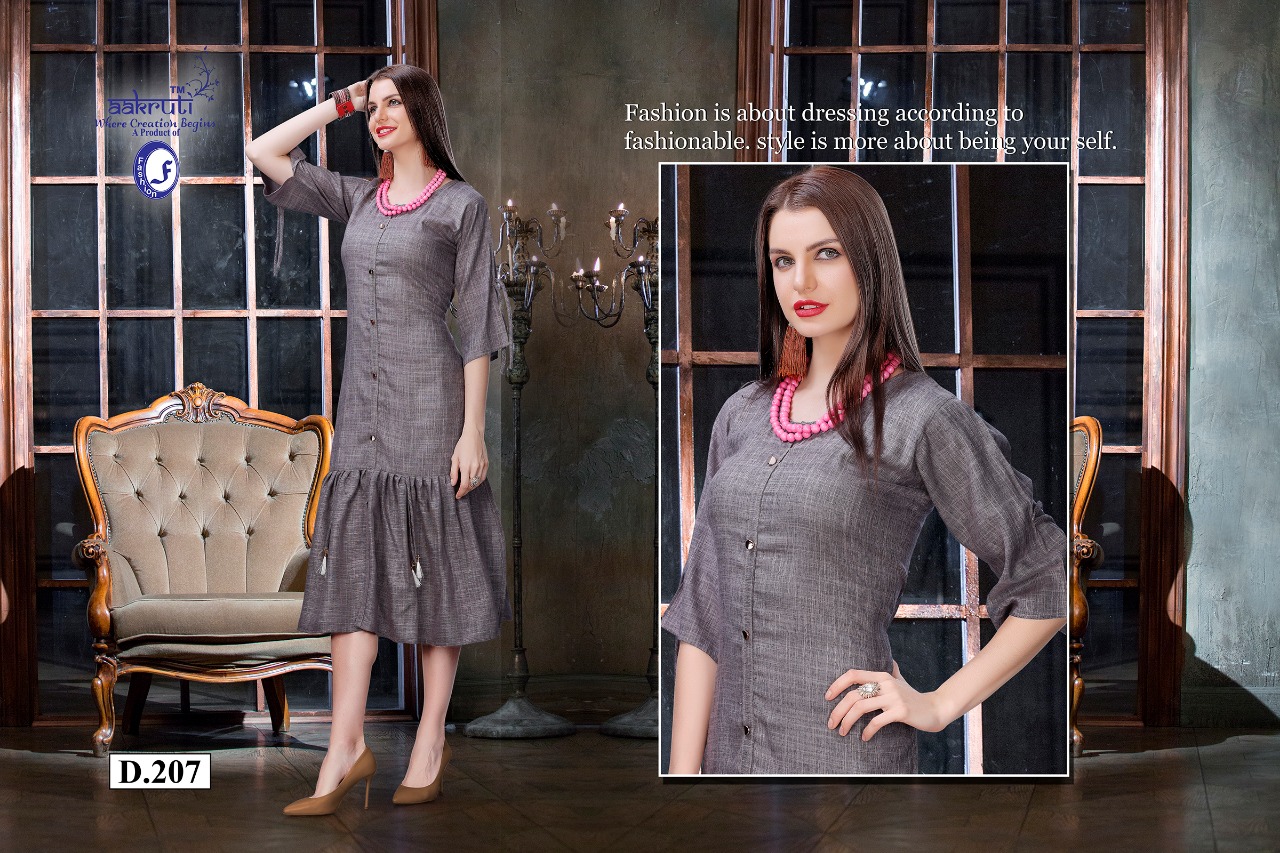Celebration By Aakruti 201 To 208 Series Stylish Fancy Beautiful Colorful Casual Wear & Ethnic Wear Two Tone Rayon Kurtis At Wholesale Price