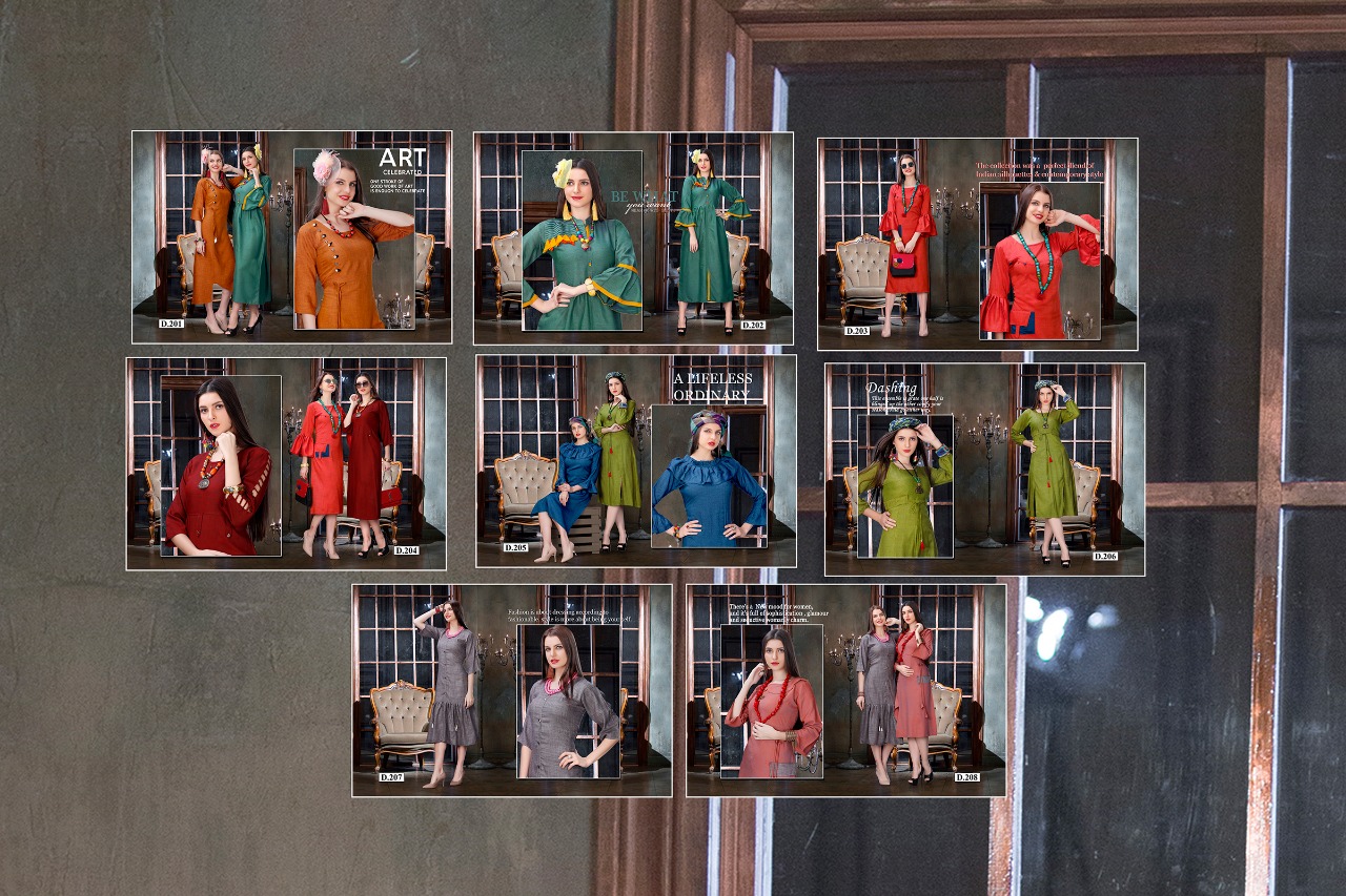 Celebration By Aakruti 201 To 208 Series Stylish Fancy Beautiful Colorful Casual Wear & Ethnic Wear Two Tone Rayon Kurtis At Wholesale Price