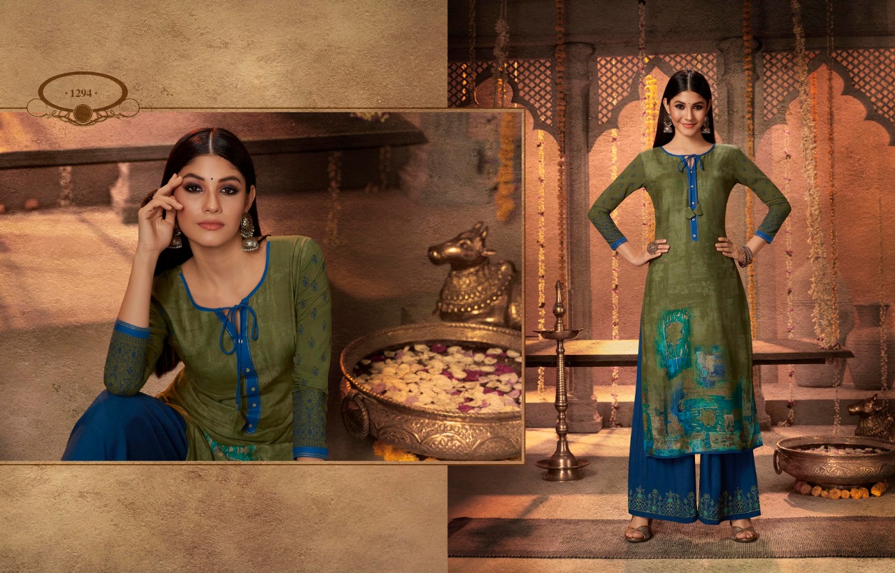 Chambor Vol-7 By Kajree Fashion 1291 To 1302 Series Beautiful Stylish Fancy Colorful Casual Wear & Ethnic Wear & Ready To Wear Rayon Printed Kurtis At Wholesale Price