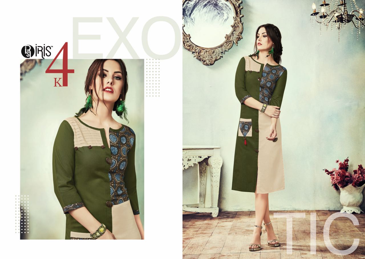 Cherry By Iris 1 To 10 Series Beautiful Stylish Fancy Colorful Casual Wear & Ready To Wear & Ethnic Wear Rayon Printed Kurtis At Wholesale Price