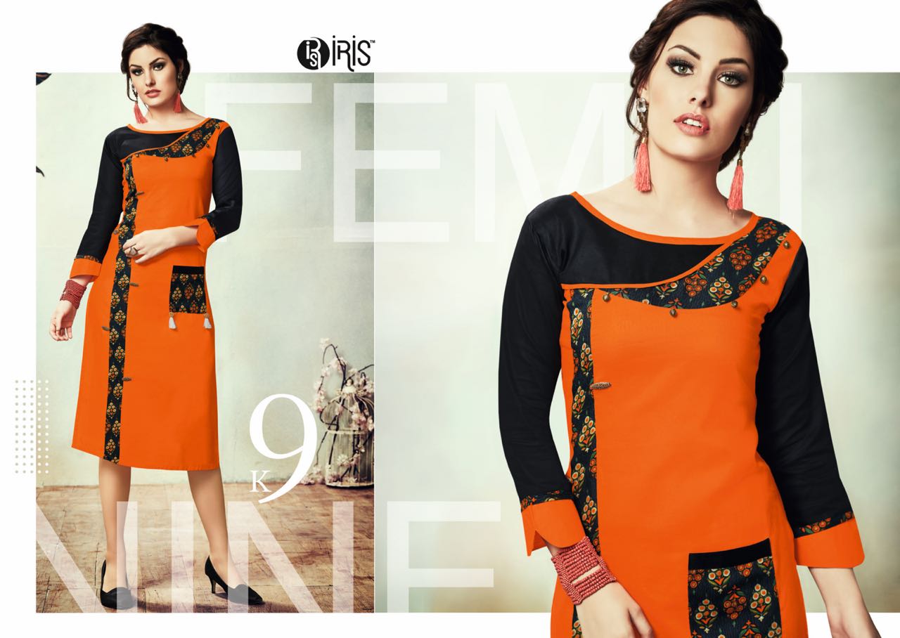 Cherry By Iris 1 To 10 Series Beautiful Stylish Fancy Colorful Casual Wear & Ready To Wear & Ethnic Wear Rayon Printed Kurtis At Wholesale Price