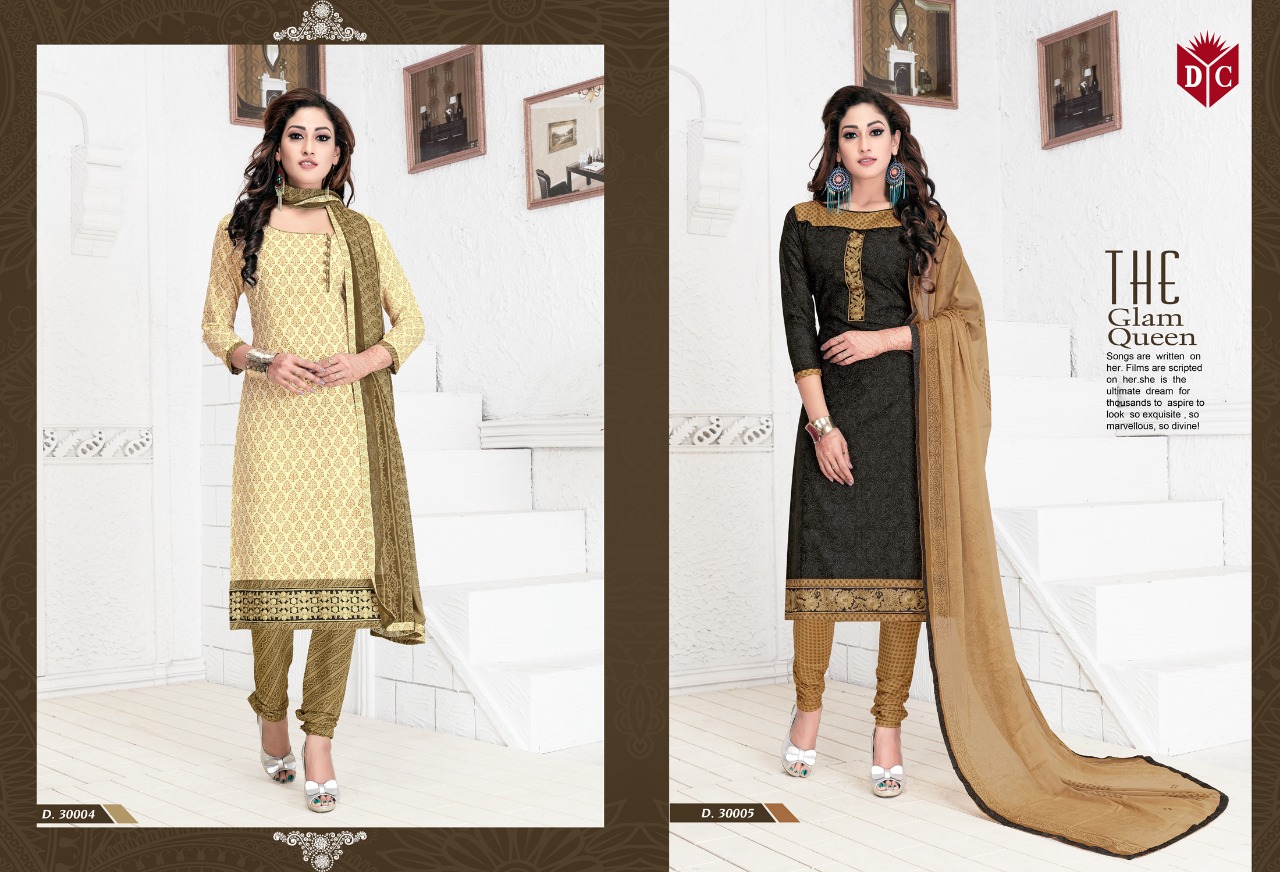 Chocolate Vol-9 By Dc Trendz 30001 To 30016 Series Beautiful Stylish Fancy Colorful Casual Wear & Ethnic Wear Collection Pure Cotton Embroidered Dresses At Wholesale Price