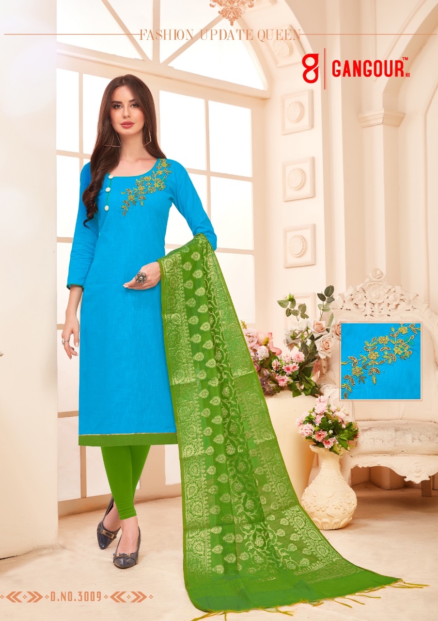 Chunri Vol-3 By Your Choice 3001 To 3010 Series Beautiful Pakistani Suits Colorful Stylish Fancy Casual Wear & Ethnic Wear Slub Cotton Hand Work Dresses At Wholesale Price