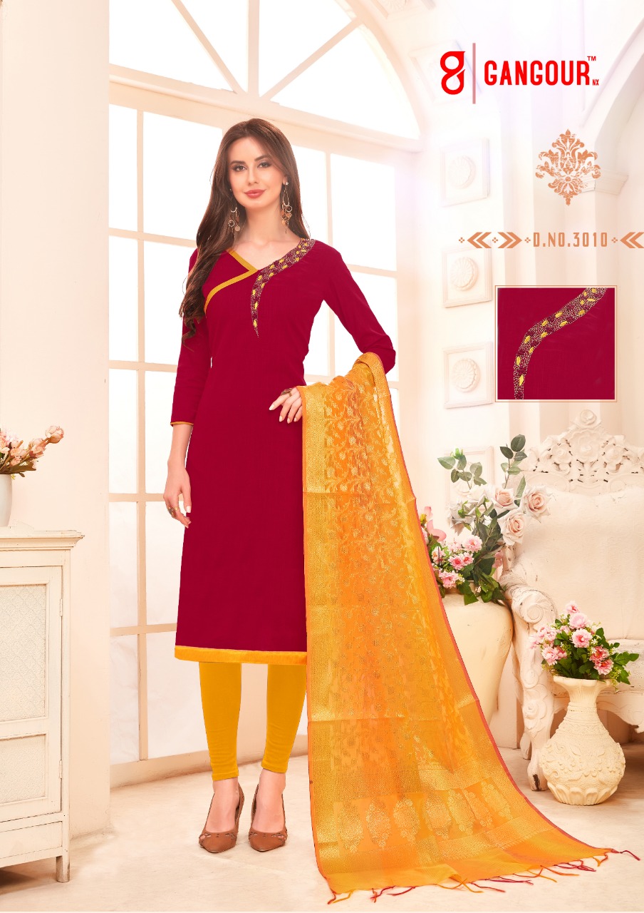 Chunri Vol-3 By Your Choice 3001 To 3010 Series Beautiful Pakistani Suits Colorful Stylish Fancy Casual Wear & Ethnic Wear Slub Cotton Hand Work Dresses At Wholesale Price