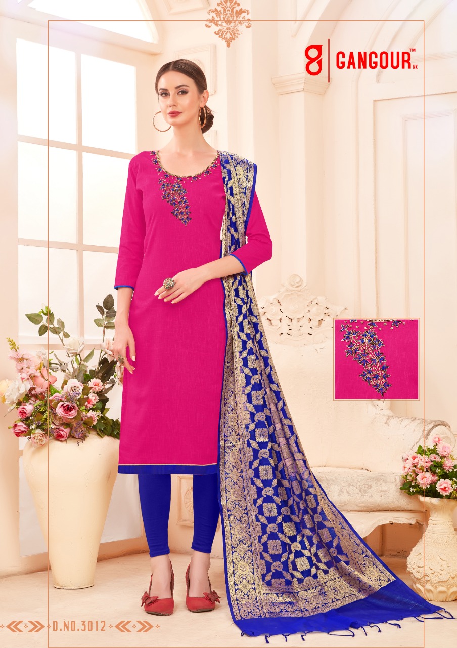 Chunri Vol-3 By Your Choice 3001 To 3010 Series Beautiful Pakistani Suits Colorful Stylish Fancy Casual Wear & Ethnic Wear Slub Cotton Hand Work Dresses At Wholesale Price
