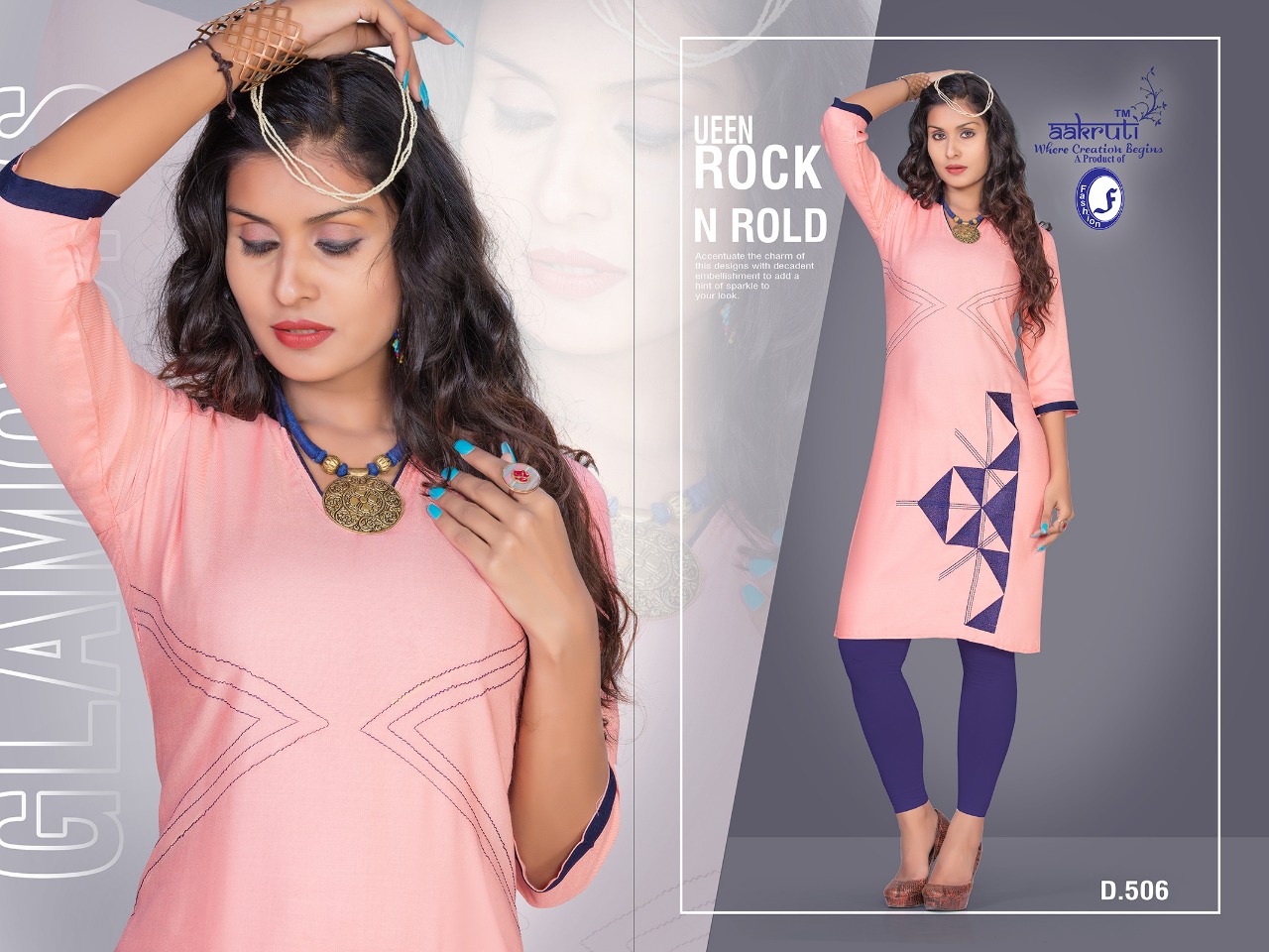 Classic By Aakruti 501 To 512 Series Beautiful Stylish Fancy Colorful Casual Wear & Ethnic Wear Collection Rayon Kurtis At Wholesale Price