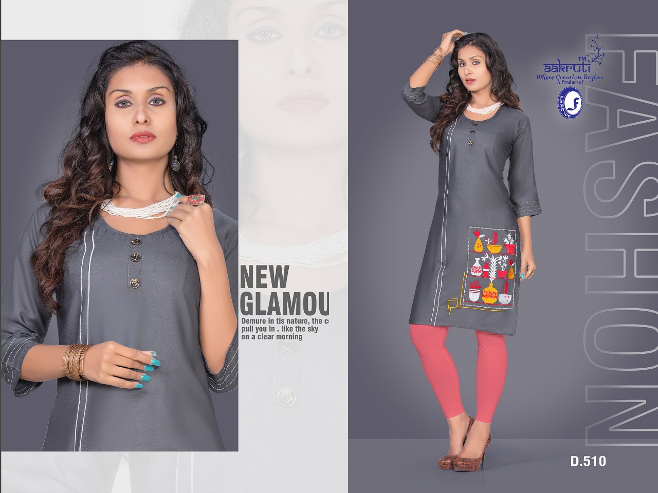 Classic By Aakruti 501 To 512 Series Beautiful Stylish Fancy Colorful Casual Wear & Ethnic Wear Collection Rayon Kurtis At Wholesale Price