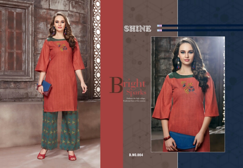 Classy By Shine 001 To 008 Series Beautiful Colorful Stylish Fancy Casual Wear & Ethnic Wear & Ready To Wear Rayon Kurtis At Wholesale Price