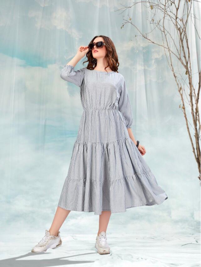 Cloud By Shravya 1021 To 1026 Series Beautiful Stylish Colorful Fancy Party Wear & Ethnic Wear & Ready To Wear Dyed Kurtis At Wholesale Price