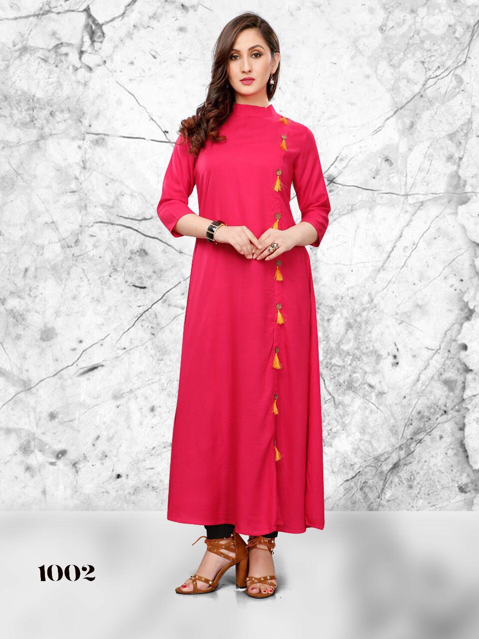 Colors Vol-2 By Jugnii 1001 To 1008 Series Designer Stylish Fancy Colorful Beautiful Party Wear & Ethnic Wear Collection Viscose Rayon Kurtis At Wholesale Price
