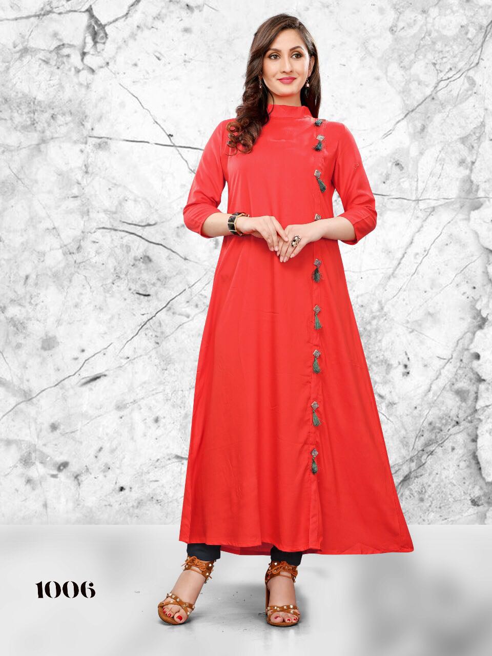 Colors Vol-2 By Jugnii 1001 To 1008 Series Designer Stylish Fancy Colorful Beautiful Party Wear & Ethnic Wear Collection Viscose Rayon Kurtis At Wholesale Price