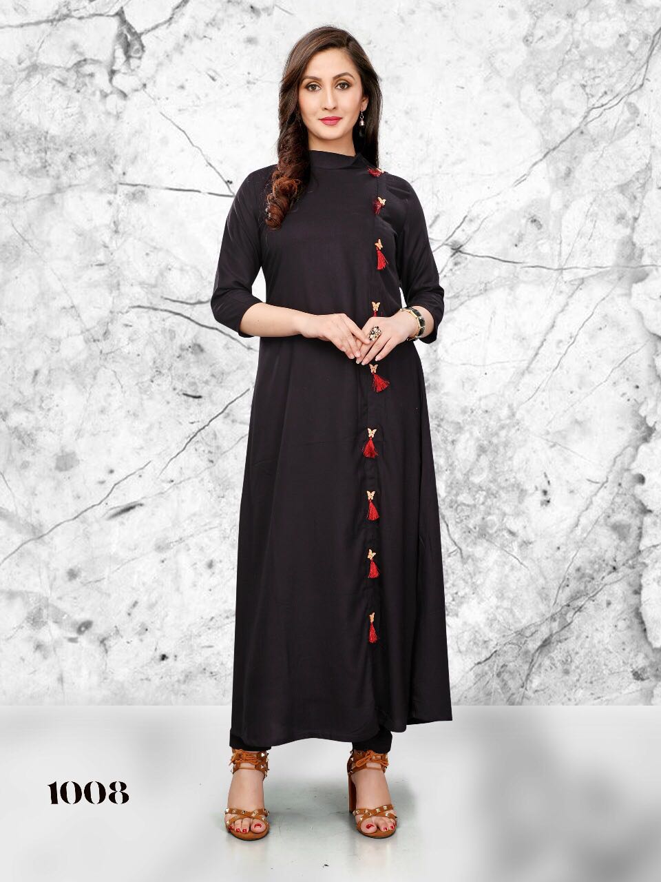 Colors Vol-2 By Jugnii 1001 To 1008 Series Designer Stylish Fancy Colorful Beautiful Party Wear & Ethnic Wear Collection Viscose Rayon Kurtis At Wholesale Price