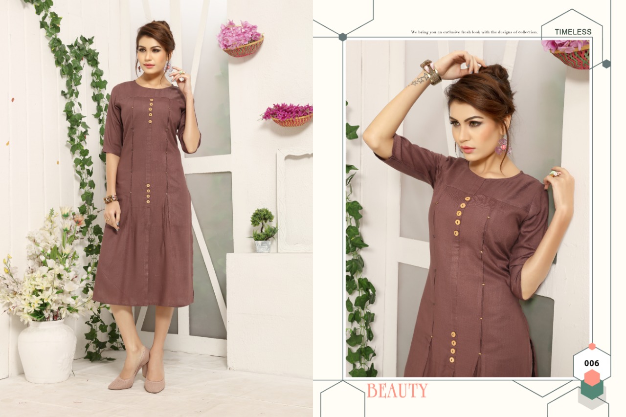 Colors By Gallberry 001 To 010 Series Beautiful Colorful Stylish Fancy Casual Wear & Ethnic Wear & Ready To Wear Rayon Slub Kurtis At Wholesale Price