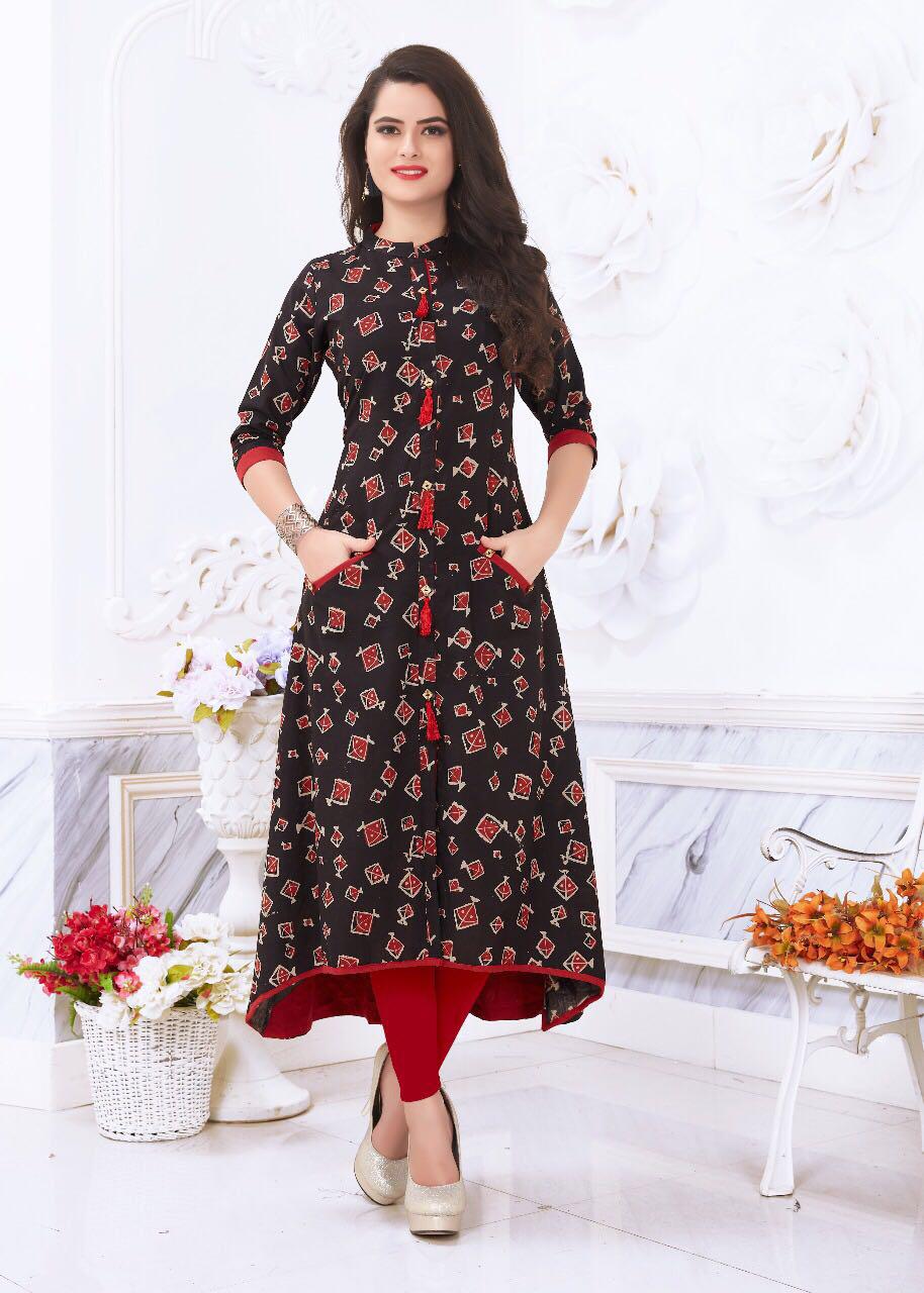 Cool Kite By Studio Manav Mills 1001 To 1012 Series Indian Traditional Wear Collection Beautiful Stylish Fancy Colorful Party Wear & Occasional Wear Heavy Rayon Kurtis At Wholesale Price