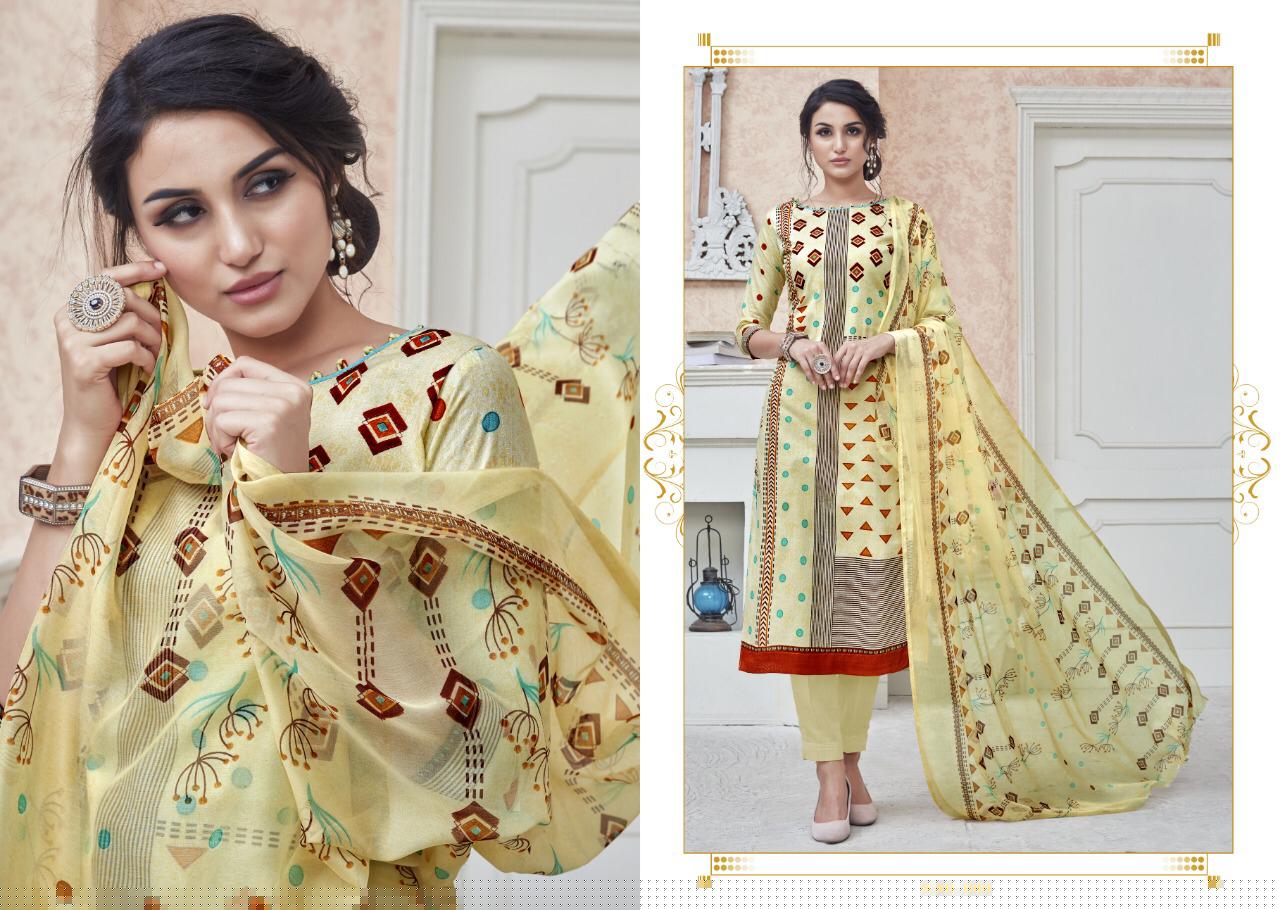 Cotton Candy Vol-1 By Chandra Fashion 1001 To 1008 Series Designer Suits Collection Beautiful Stylish Fancy Colorful Party Wear & Occasional Wear Cambric Cotton Printed Dresses At Wholesale Price