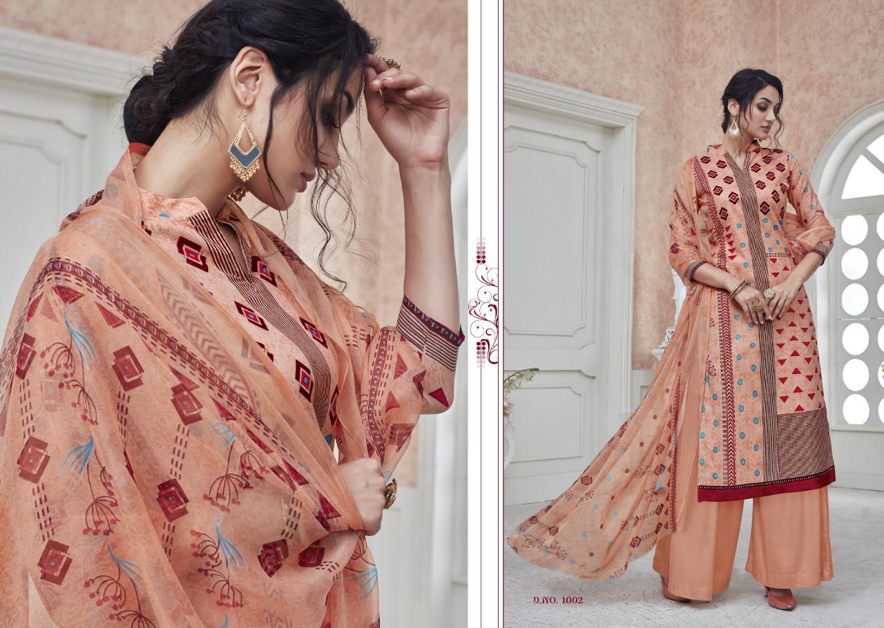 Cotton Candy Vol-1 By Chandra Fashion 1001 To 1008 Series Designer Suits Collection Beautiful Stylish Fancy Colorful Party Wear & Occasional Wear Cambric Cotton Printed Dresses At Wholesale Price