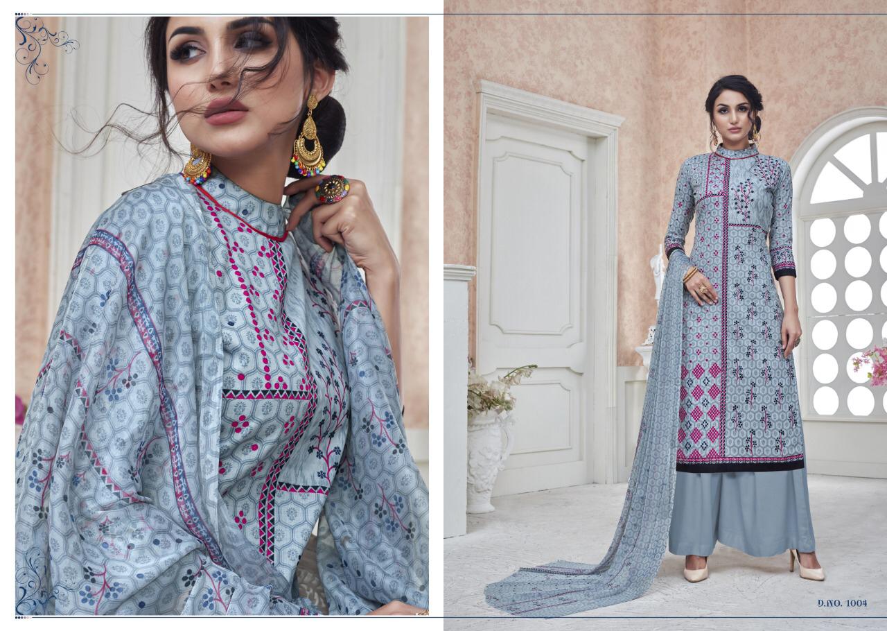 Cotton Candy Vol-1 By Chandra Fashion 1001 To 1008 Series Designer Suits Collection Beautiful Stylish Fancy Colorful Party Wear & Occasional Wear Cambric Cotton Printed Dresses At Wholesale Price
