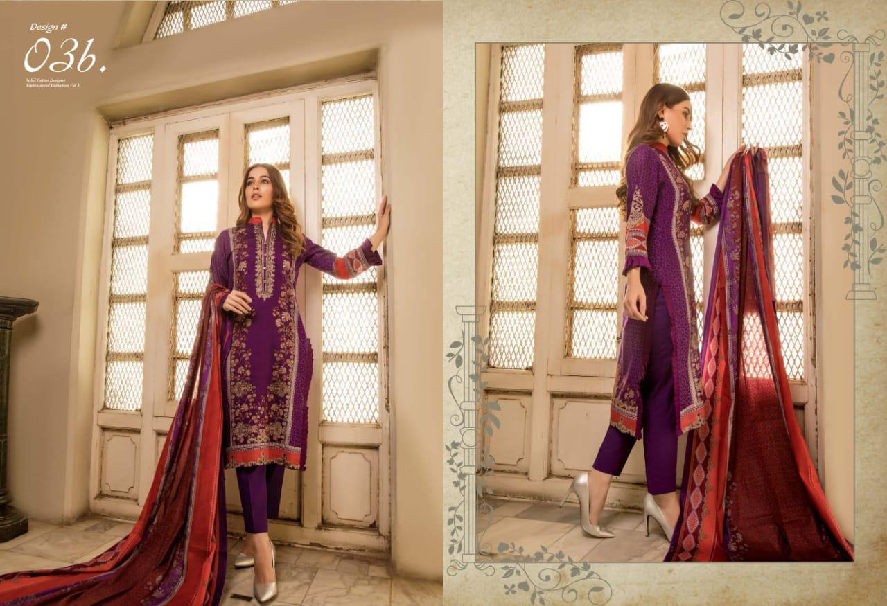 Cotton Designer Vol-3 By Sahil 1a-b To 5a-b Series Indian Traditional Wear Collection Beautiful Stylish Fancy Colorful Party Wear & Occasional Wear Coton Dresses At Wholesale Price