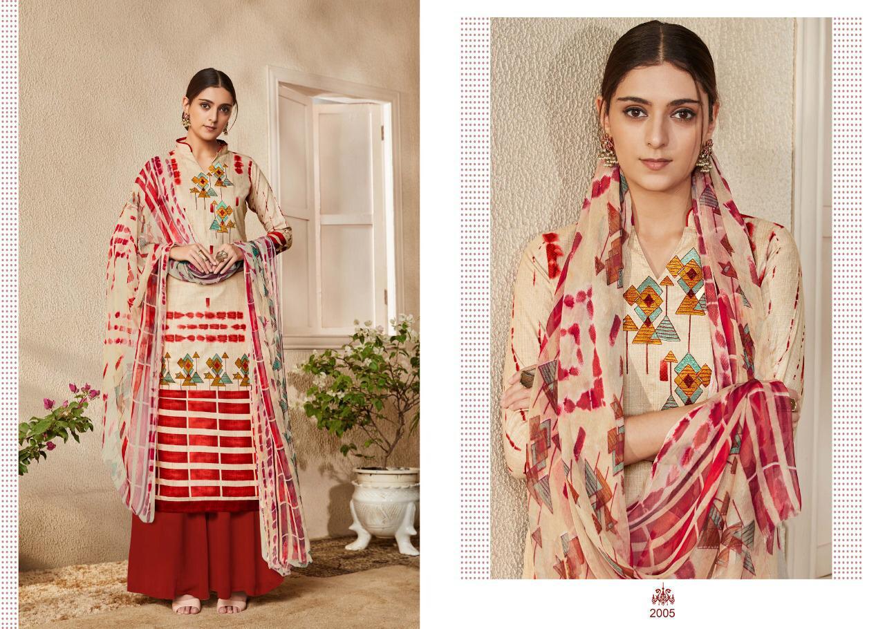 Cotton Weaves Vol-2 By Chandra Fashion 2001 To 2008 Series Beautiful Suits Stylish Fancy Colorful Casual Wear & Ethnic Wear & Ready To Wear Fine Cambric Cotton Print With Self Embroidery Dresses At Wholesale Price