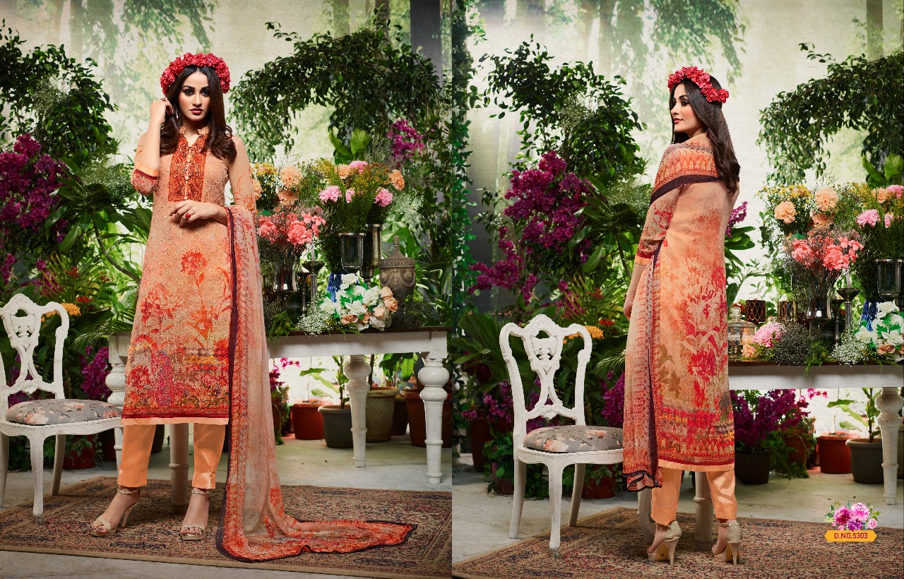 Culture Vol-4 By Nysa Lifestyle 5301 To 5307 Series Beautiful Suits Collection Stylish Fancy Colorful Casual Wear & Ethnic Wear Viscose Georgette Dresses At Wholesale Price