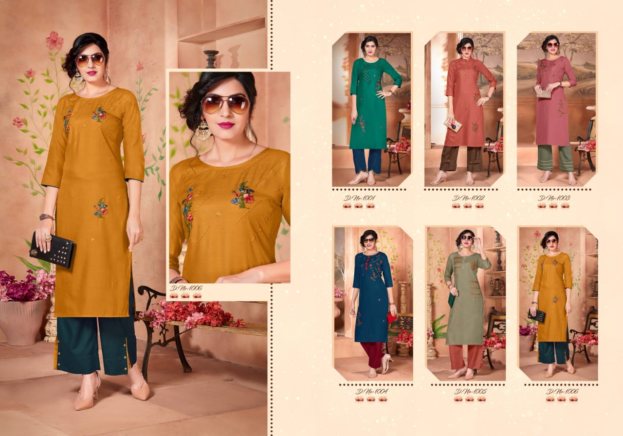 Culture By Joganiya 1001 To 1006 Series Beautiful Stylish Colorful Fancy Party Wear & Ethnic Wear & Ready To Wear Galaxy Cotton Kurtis At Wholesale Price