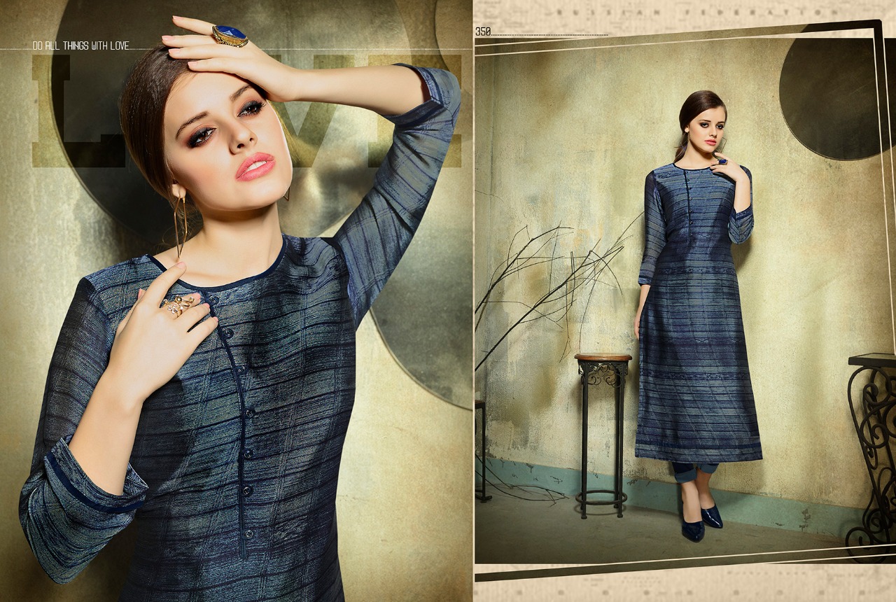 Dark Fantasy Vol-5 By Kajree Fashion 341 To 352 Series Designer Beautiful Stylish Fancy Colorful Party Wear & Ethnic Wear & Ready To Wear Rangoli Georgette Printed Kurtis At Wholesale Price