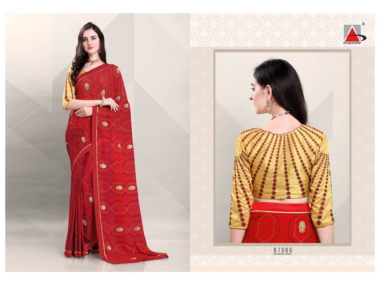 Day Night By Fashid Wholesale 97001 To 97012 Series Indian Traditional Wear Collection Beautiful Stylish Fancy Colorful Party Wear & Occasional Wear Pure Natural Fabric Sarees At Wholesale Price