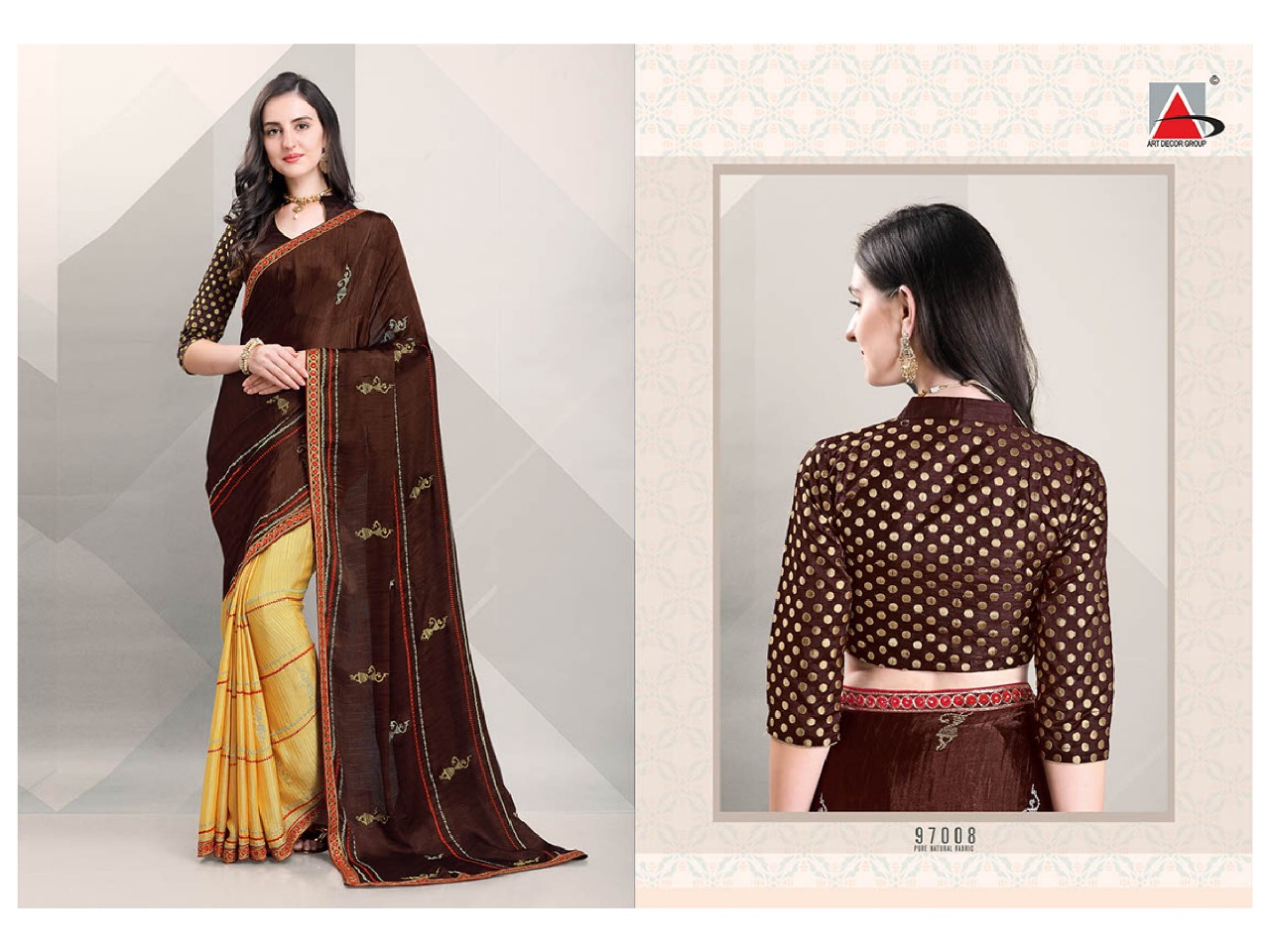 Day Night By Fashid Wholesale 97001 To 97012 Series Indian Traditional Wear Collection Beautiful Stylish Fancy Colorful Party Wear & Occasional Wear Pure Natural Fabric Sarees At Wholesale Price