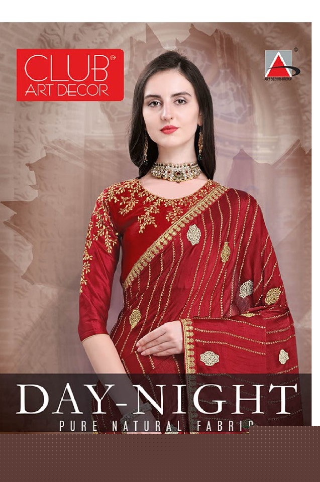 Day Night By Fashid Wholesale 97001 To 97012 Series Indian Traditional Wear Collection Beautiful Stylish Fancy Colorful Party Wear & Occasional Wear Pure Natural Fabric Sarees At Wholesale Price