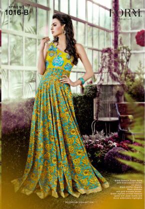 Debarun By Form Designer Gowns Wedding Collection Beautiful Fancy Colorful Party Wear & Occasional Wear Lawn Cotton Printed Gowns At Wholesale Price