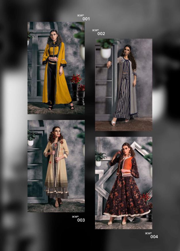 Desire Vol-1 By Ikw 1001 To 1008 Series Beautiful Colorful Stylish Fancy Casual Wear & Ethnic Wear & Ready To Wear Premium Cotton Kurtis At Wholesale Price