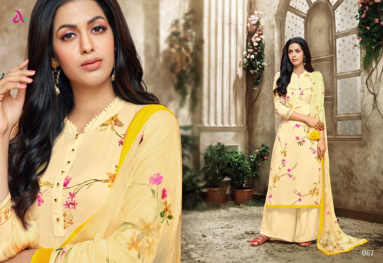 Dhara By Angroop Plus 063 To 071 Series Designer Suits Collection Beautiful Stylish Fancy Colorful Party Wear & Occasional Wear Pure Jam Silk Print Dresses At Wholesale Price