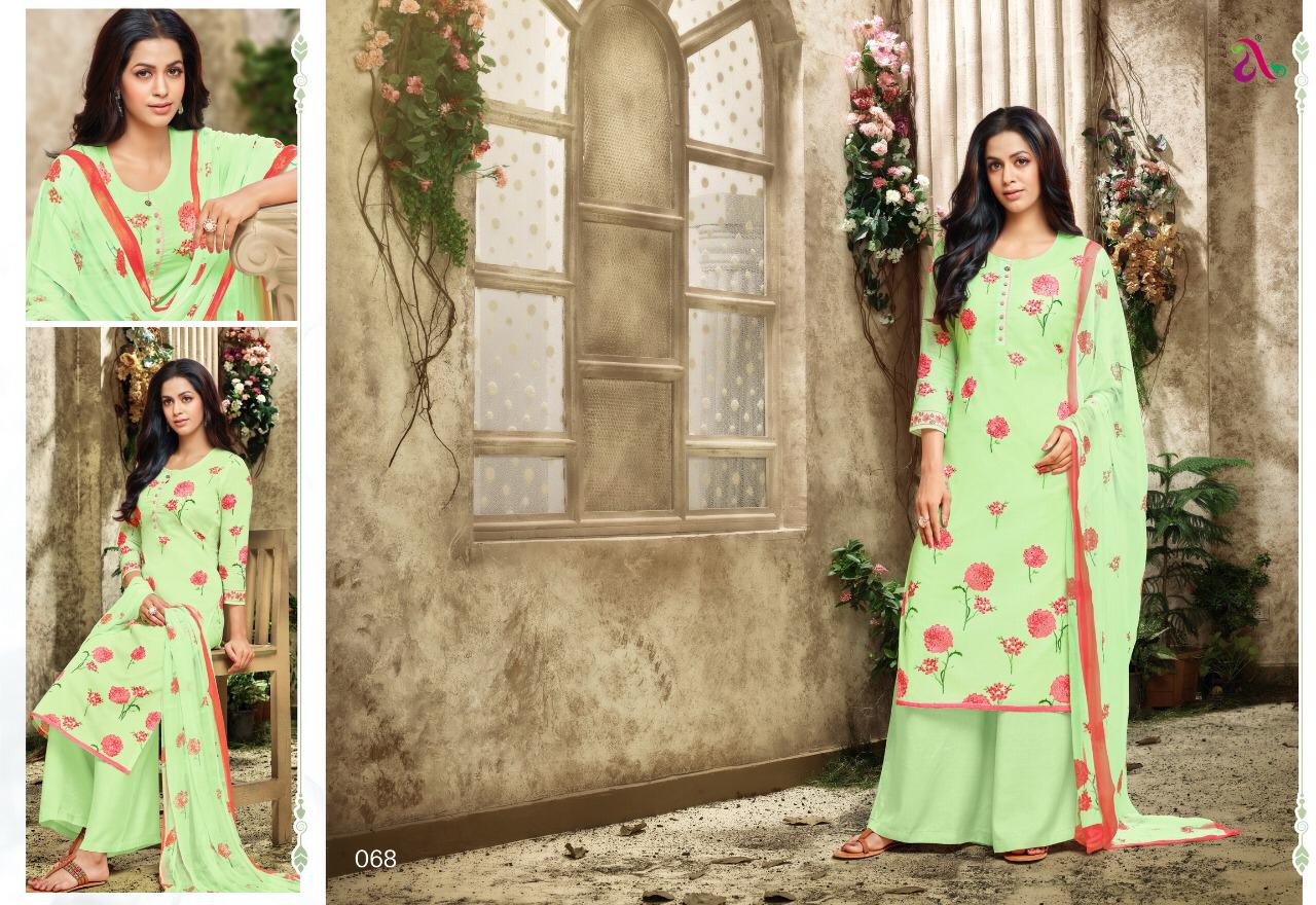 Dhara By Angroop Plus 063 To 071 Series Designer Suits Collection Beautiful Stylish Fancy Colorful Party Wear & Occasional Wear Pure Jam Silk Print Dresses At Wholesale Price