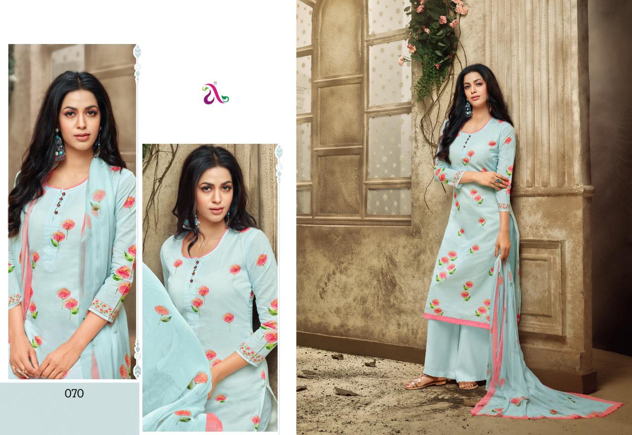 Dhara By Angroop Plus 063 To 071 Series Designer Suits Collection Beautiful Stylish Fancy Colorful Party Wear & Occasional Wear Pure Jam Silk Print Dresses At Wholesale Price