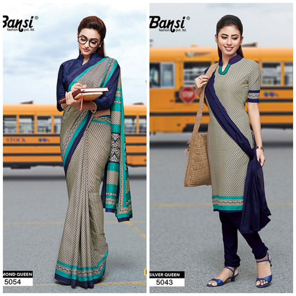 Diamond Queen By Bansi Fashion Indian Traditional Wear Collection Beautiful Stylish Fancy Colorful Party Wear & Occasional Wear Crackle Soft Printed Sarees & Dresses At Wholesale Price