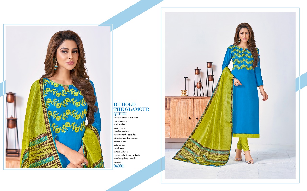Digital Beauty Vol-94 By B.g Impex 94001 To 92012 Series Beautiful Suits Stylish Fancy Colorful Casual Wear & Ethnic Wear Collection Assam Silk & Cotton Jacquard Embroidered Dresses At Wholesale Price