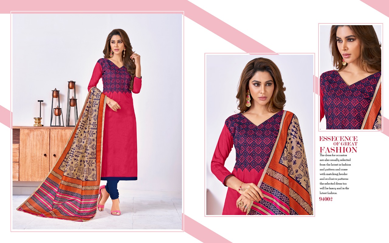 Digital Beauty Vol-94 By B.g Impex 94001 To 92012 Series Beautiful Suits Stylish Fancy Colorful Casual Wear & Ethnic Wear Collection Assam Silk & Cotton Jacquard Embroidered Dresses At Wholesale Price