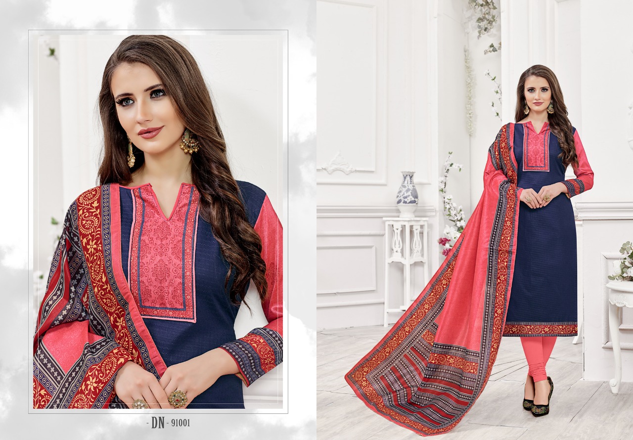 Digital Lady Vol-91 By B.g 91001 To 91012 Series Beautiful Stylish Fancy Colorful Casual Wear & Ethnic Wear Mumbai Cotton Printed Dresses At Wholesale Price