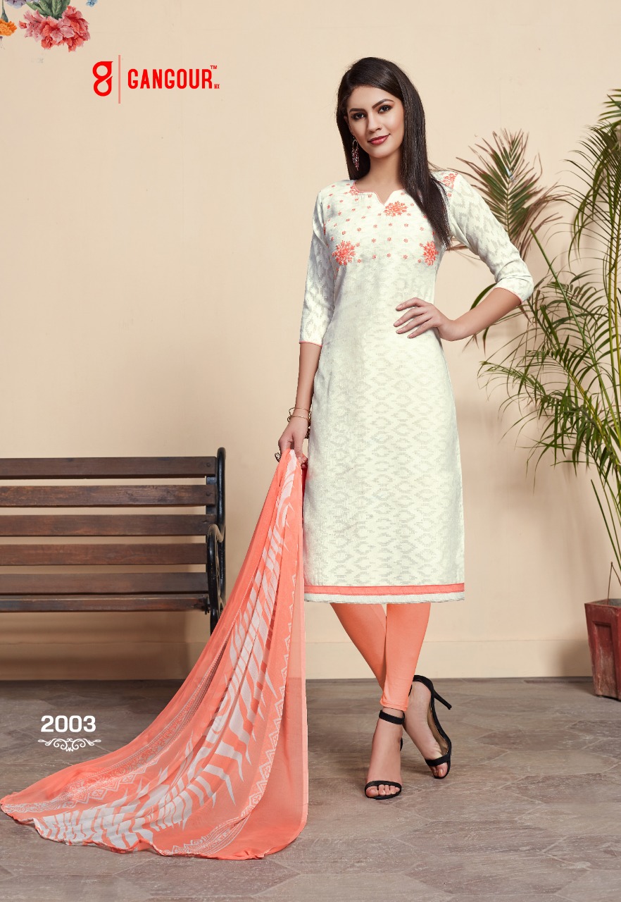 Divyanshi Vol-2 By Gangour 2001 To 2014 Series Beautiful Patiyala Suits Stylish Fancy Colorful Casual Wear & Ethnic Wear Collection Lakda Jacquard Printed Dresses At Wholesale Price