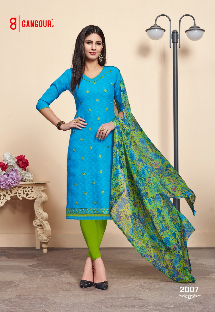 Divyanshi Vol-2 By Gangour 2001 To 2014 Series Beautiful Patiyala Suits Stylish Fancy Colorful Casual Wear & Ethnic Wear Collection Lakda Jacquard Printed Dresses At Wholesale Price
