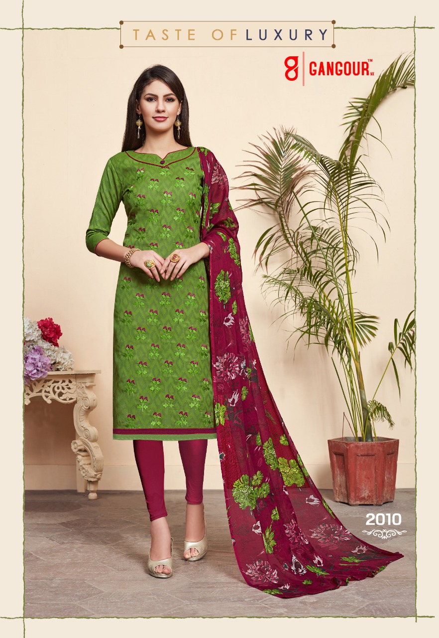 Divyanshi Vol-2 By Gangour 2001 To 2014 Series Beautiful Patiyala Suits Stylish Fancy Colorful Casual Wear & Ethnic Wear Collection Lakda Jacquard Printed Dresses At Wholesale Price