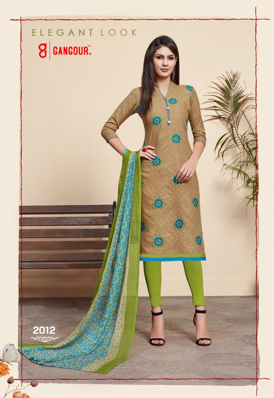 Divyanshi Vol-2 By Gangour 2001 To 2014 Series Beautiful Patiyala Suits Stylish Fancy Colorful Casual Wear & Ethnic Wear Collection Lakda Jacquard Printed Dresses At Wholesale Price