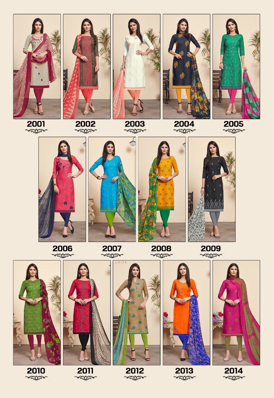 Divyanshi Vol-2 By Gangour 2001 To 2014 Series Beautiful Patiyala Suits Stylish Fancy Colorful Casual Wear & Ethnic Wear Collection Lakda Jacquard Printed Dresses At Wholesale Price