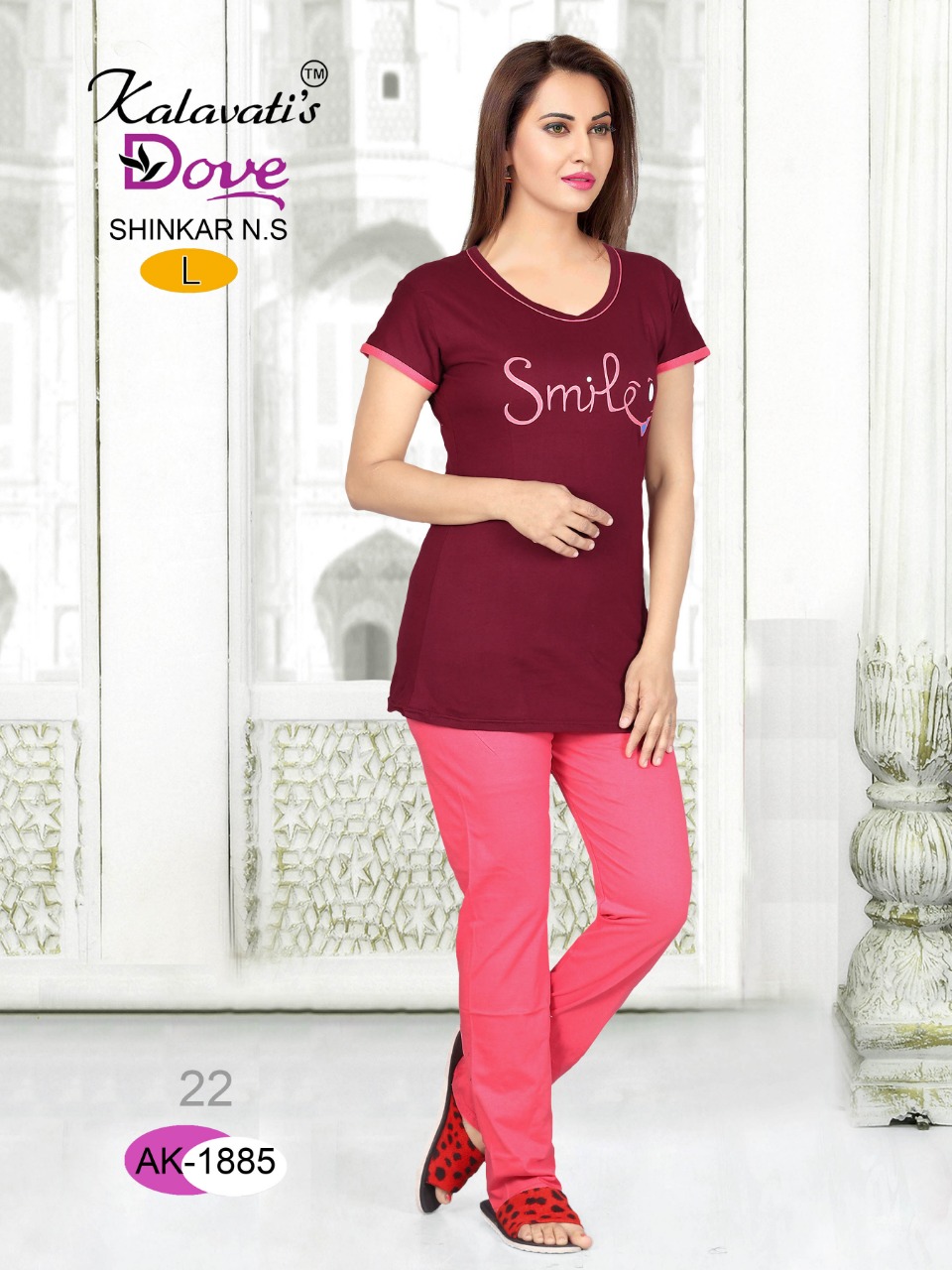 Dove-129 By Kalavati’s 1885 To 1890 Series Beautiful Colorful Stylish Fancy Casual Wear & Ready To Wear Heavy Cotton Hosiery Tops At Wholesale Price
