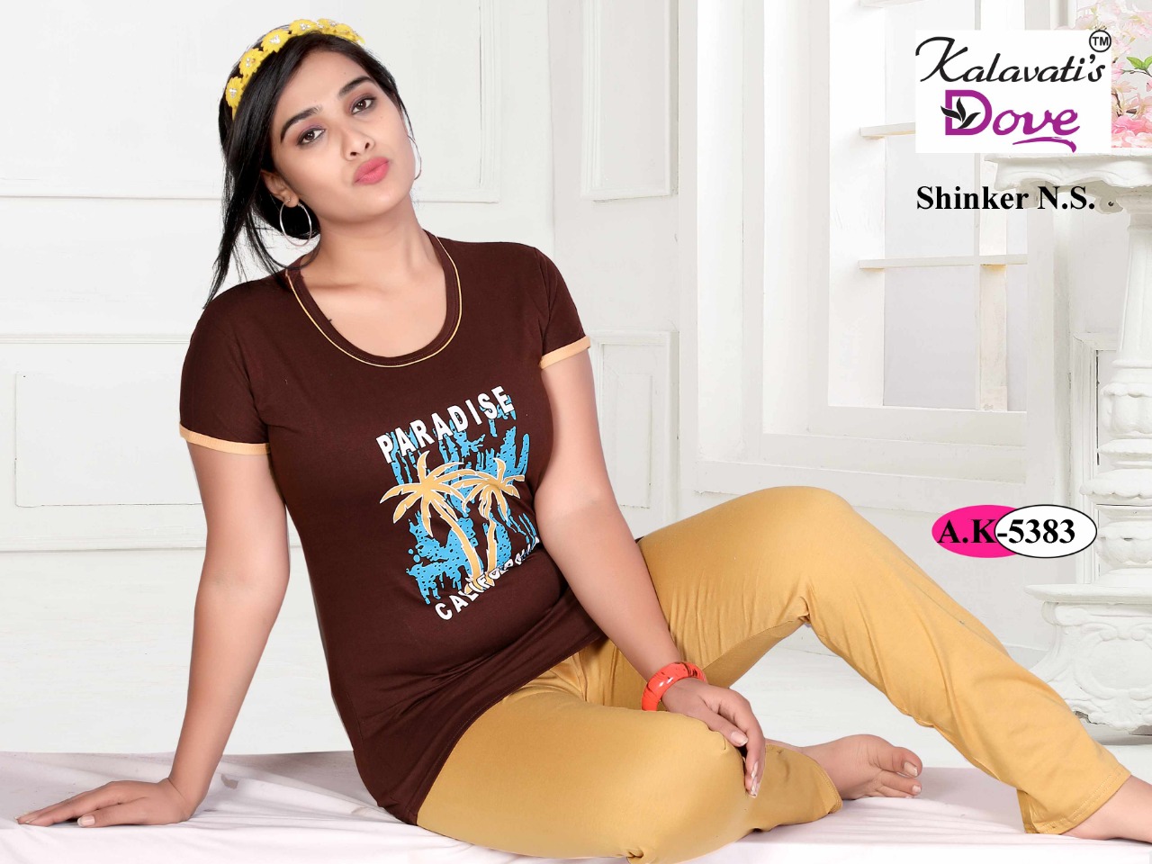 Dove-445 By Kalavati’s 5381 To 5386 Series Beautiful Colorful Stylish Fancy Casual Wear & Ready To Wear Heavy Cotton Hosiery Tops At Wholesale Price