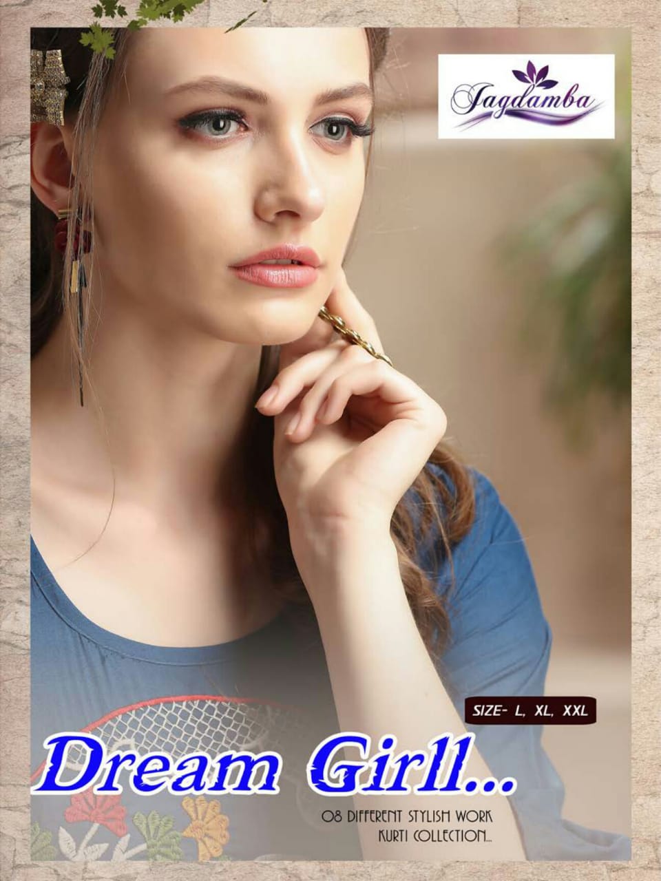 Dream Girl By Jagdamba 1001 To 1008 Series Beautiful Stylish Colorful Fancy Party Wear & Ethnic Wear & Ready To Wear Rayon Printed Kurtis At Wholesale Price