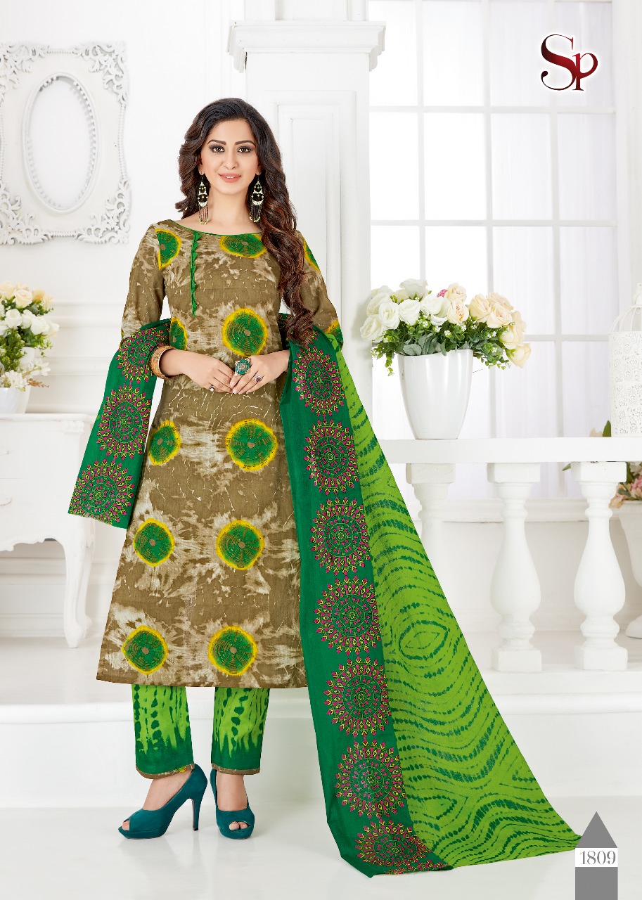 Drishti Vol-18 By Saubhagya Prints 1801 To 1816 Series Beautiful Colorful Stylish Fancy Casual Wear & Ethnic Wear & Ready To Wear Pure Cotton Dresses At Wholesale Price