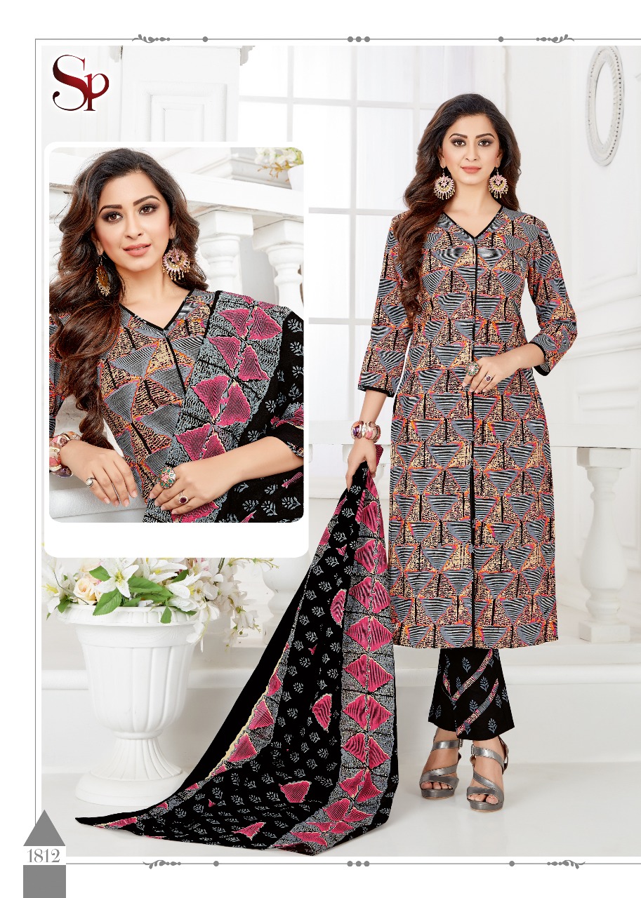 Drishti Vol-18 By Saubhagya Prints 1801 To 1816 Series Beautiful Colorful Stylish Fancy Casual Wear & Ethnic Wear & Ready To Wear Pure Cotton Dresses At Wholesale Price