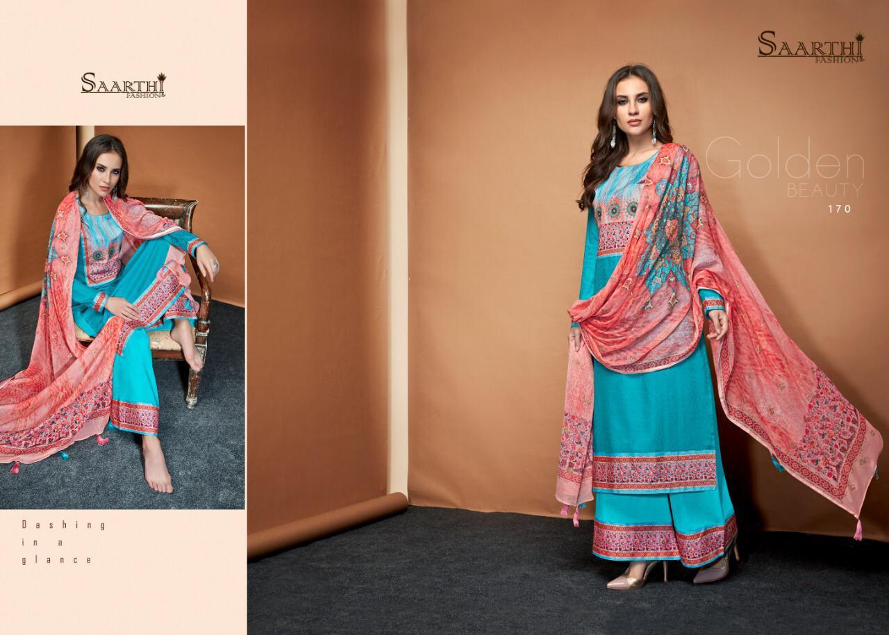 Ehana By Saarthi Fashion 168 To 177 Series Designer Suits Collection Beautiful Stylish Fancy Colorful Party Wear & Ethnic Wear Jam Silk Cotton Dresses At Wholesale Price